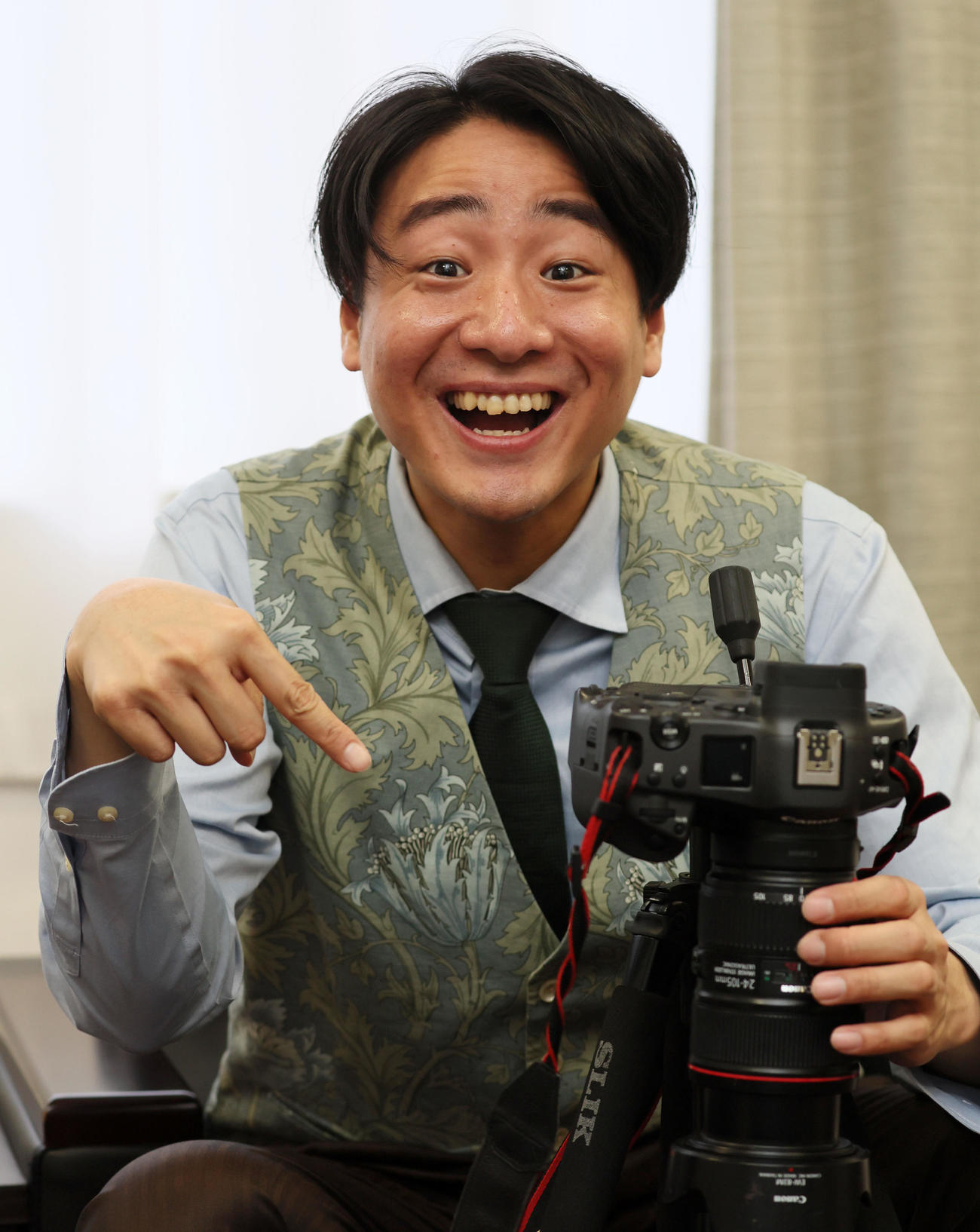 Rー1グランプリ2023王者の田津原理音（2023年3月撮影）