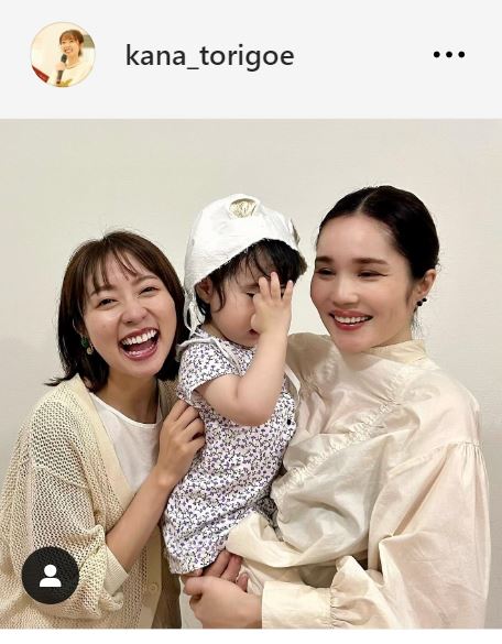 鳥越佳那さんのインスタグラムから