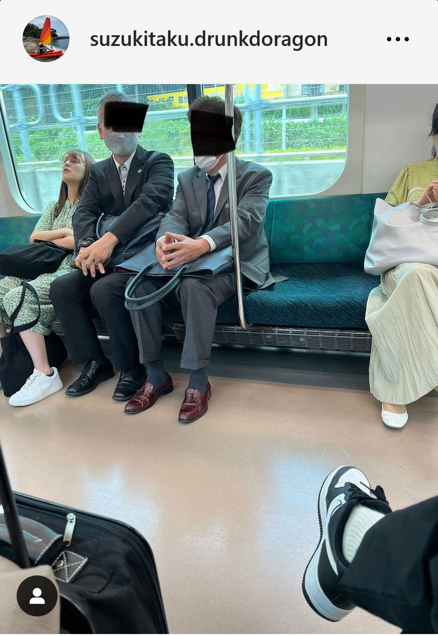 ドランクドラゴン鈴木拓のインスタグラムから