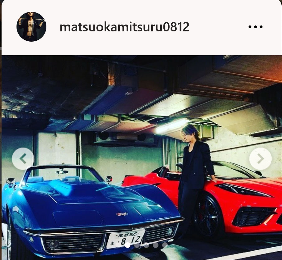 SOPHIA松岡充のインスタグラムから