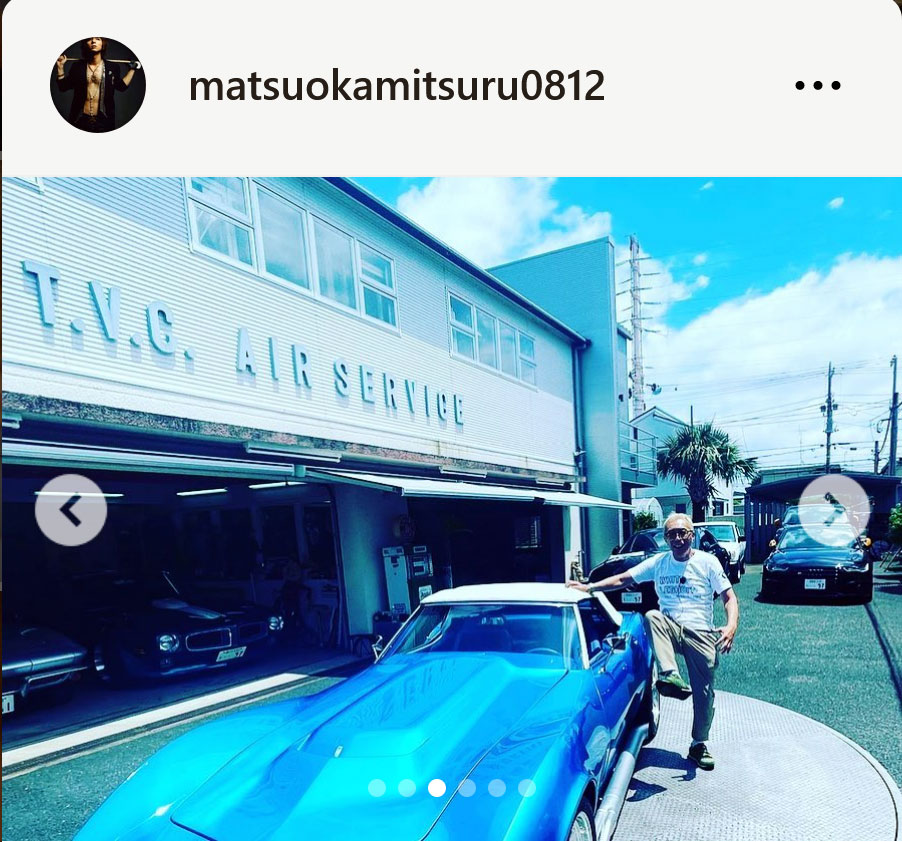 SOPHIA松岡充のインスタグラムから