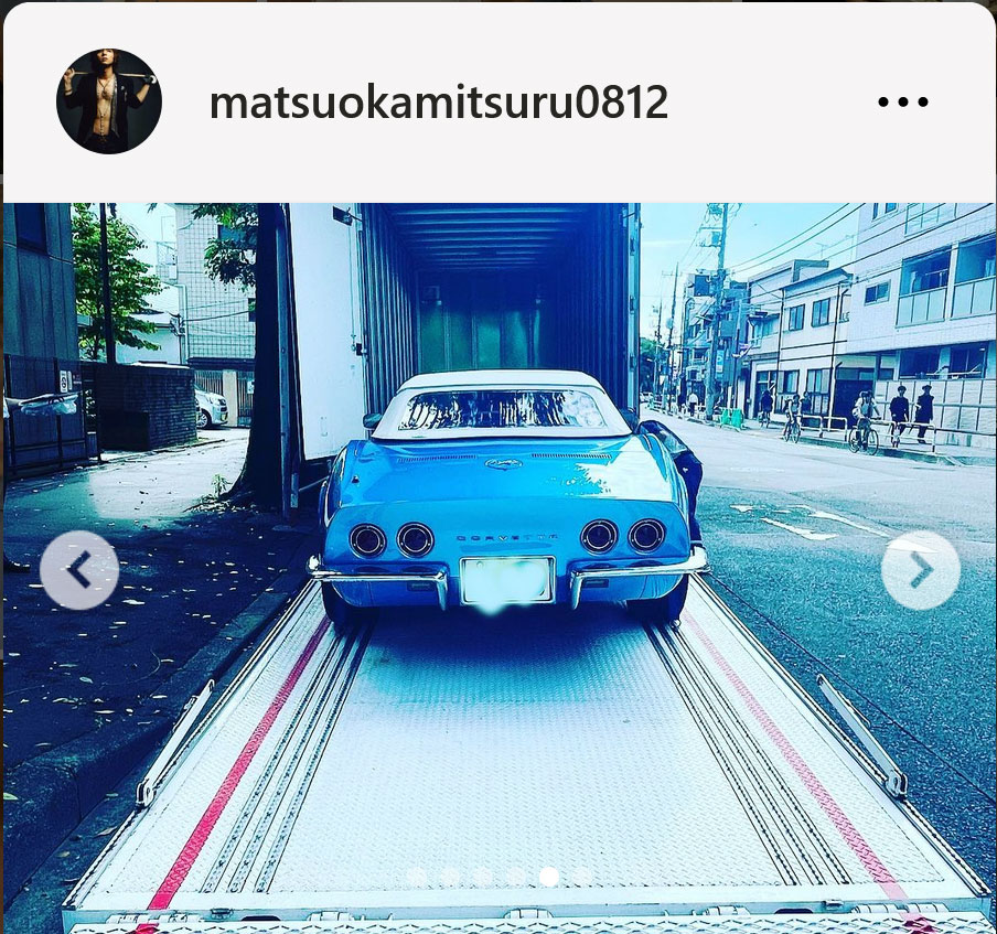 SOPHIA松岡充のインスタグラムから