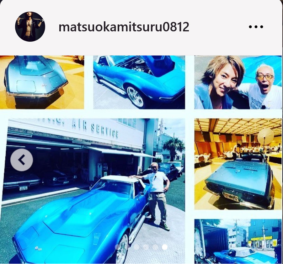 SOPHIA松岡充のインスタグラムから