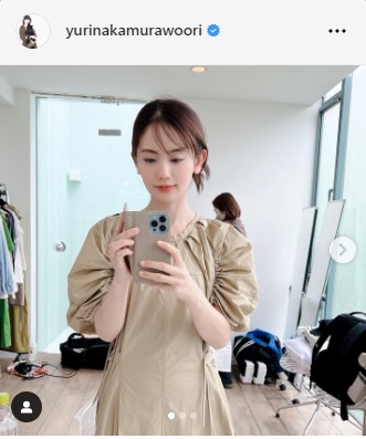 中村ゆりのインスタグラムから