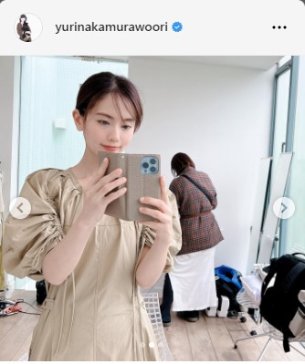 中村ゆりのインスタグラムから