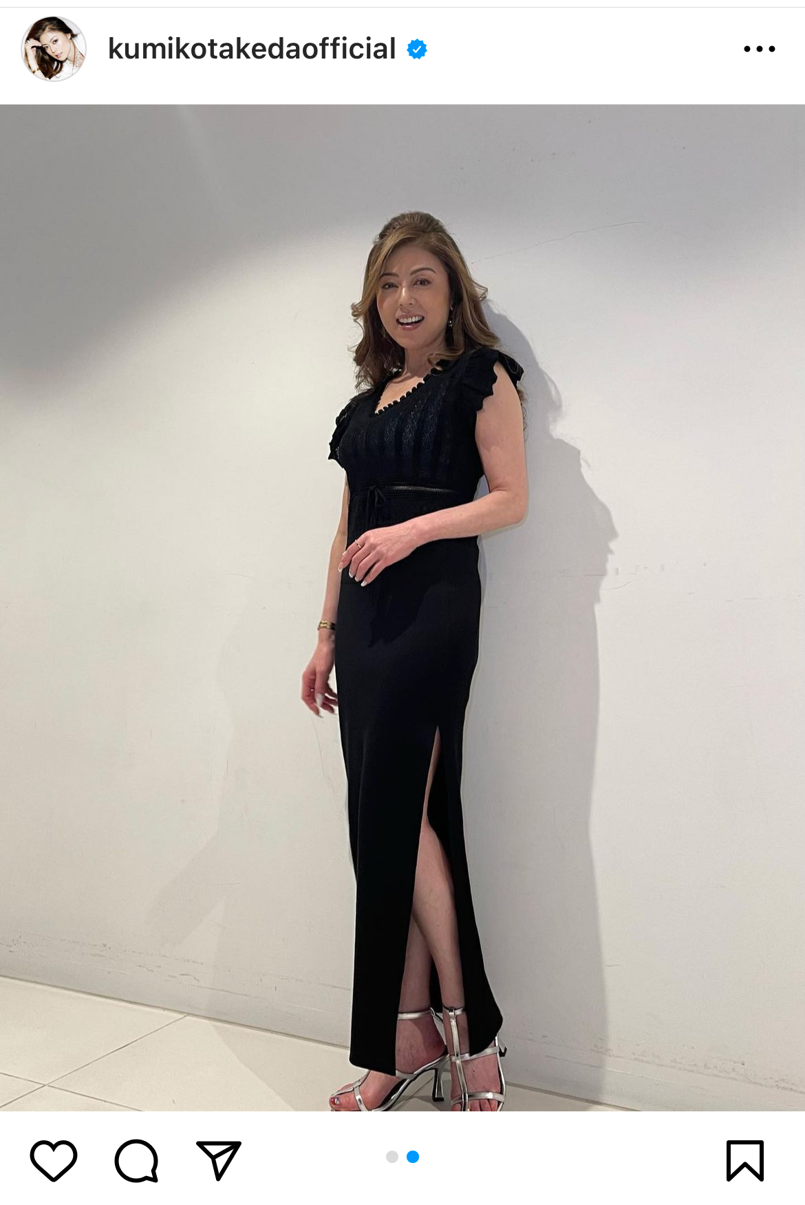 武田久美子のインスタグラムから