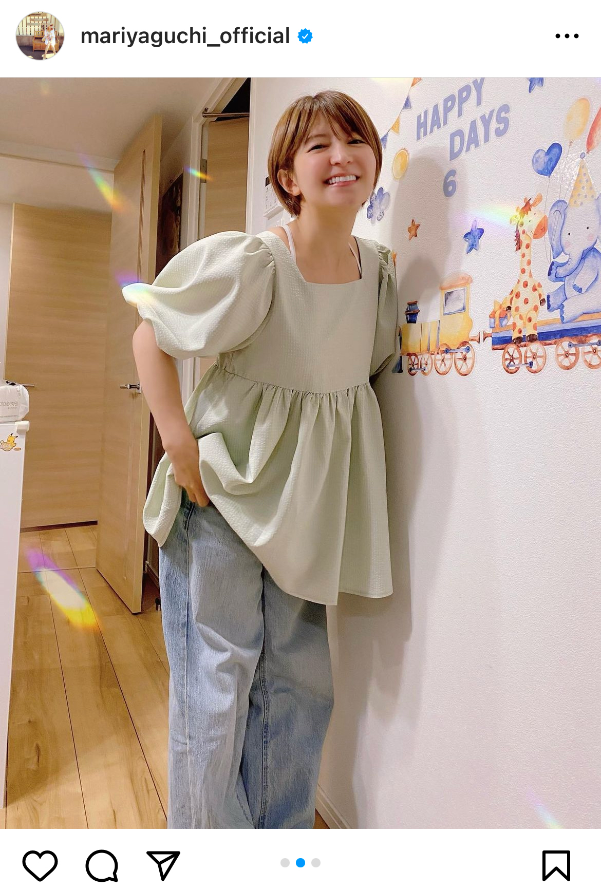 矢口真里のインスタグラムから