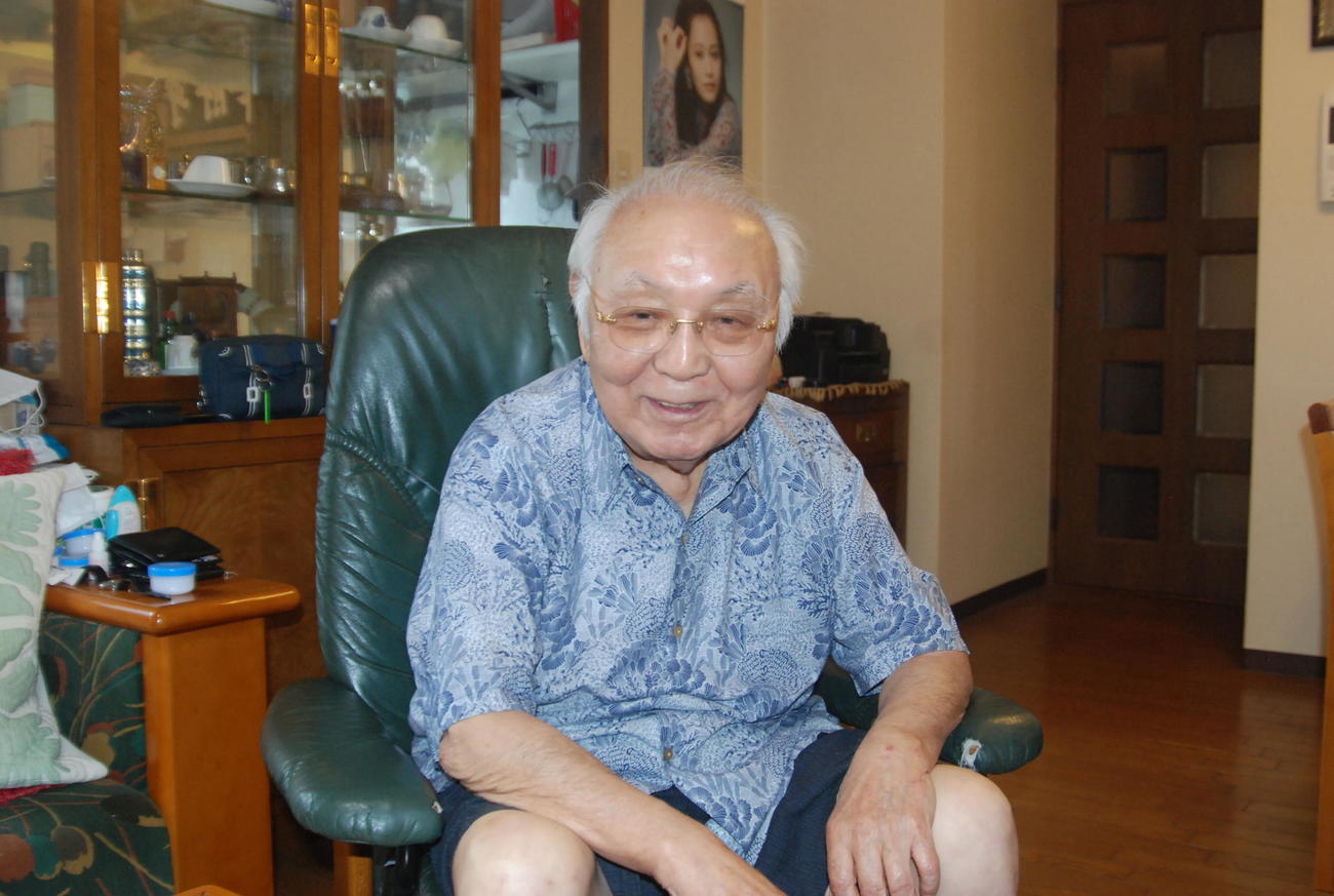 中島貞夫監督（2018年8月撮影）