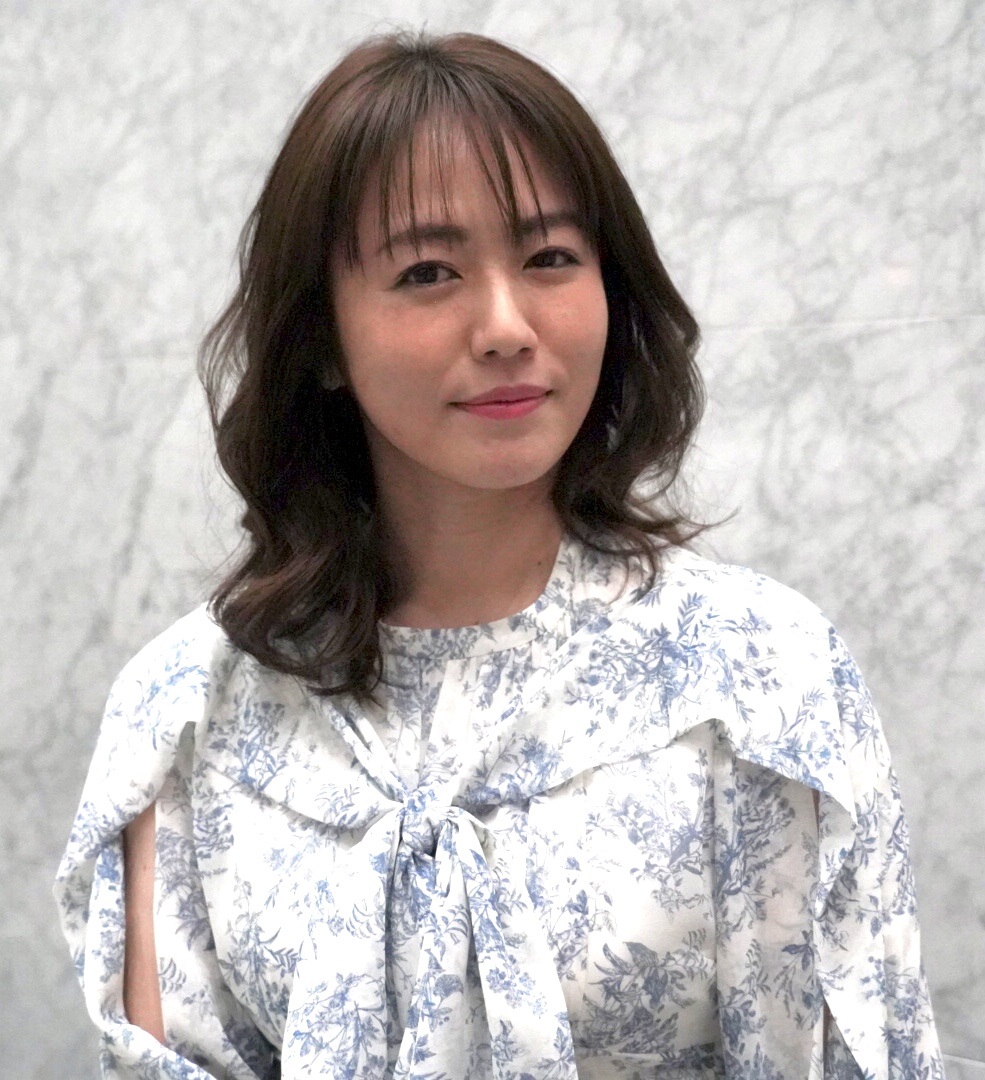 映画「愛のこむらがえり」で吉橋航也と主演を務める磯山さやか（撮影・佐藤成）