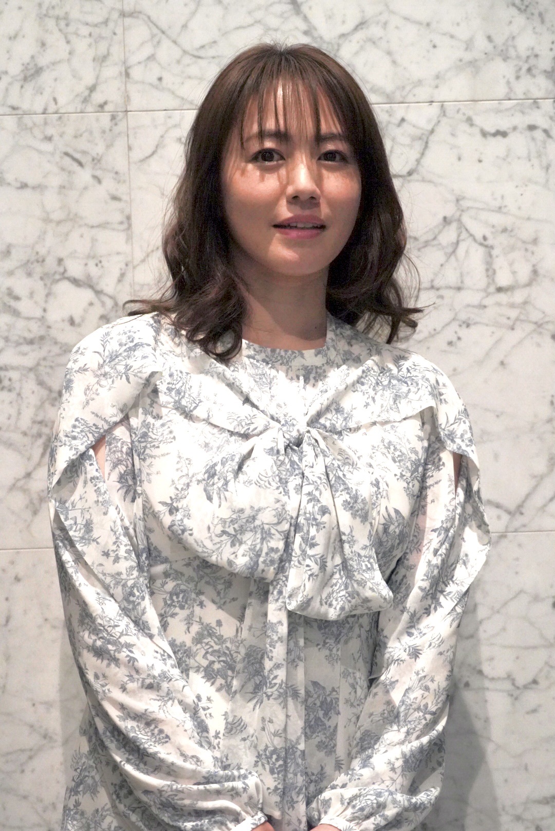 映画「愛のこむらがえり」で吉橋航也と主演を務める磯山さやか（撮影・佐藤成）