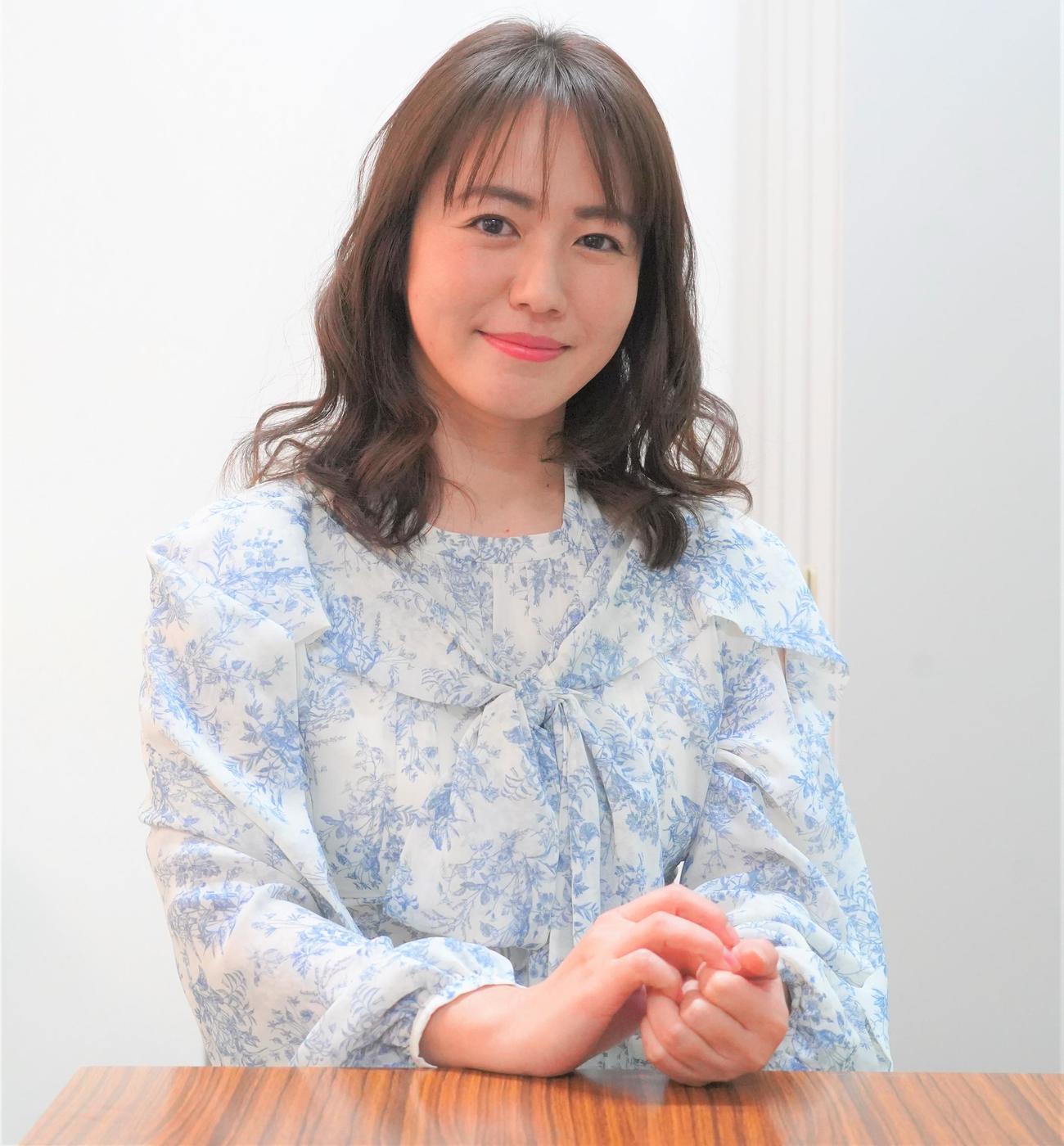 映画「愛のこむらがえり」で吉橋航也と主演を務める磯山さやか（撮影・佐藤成）