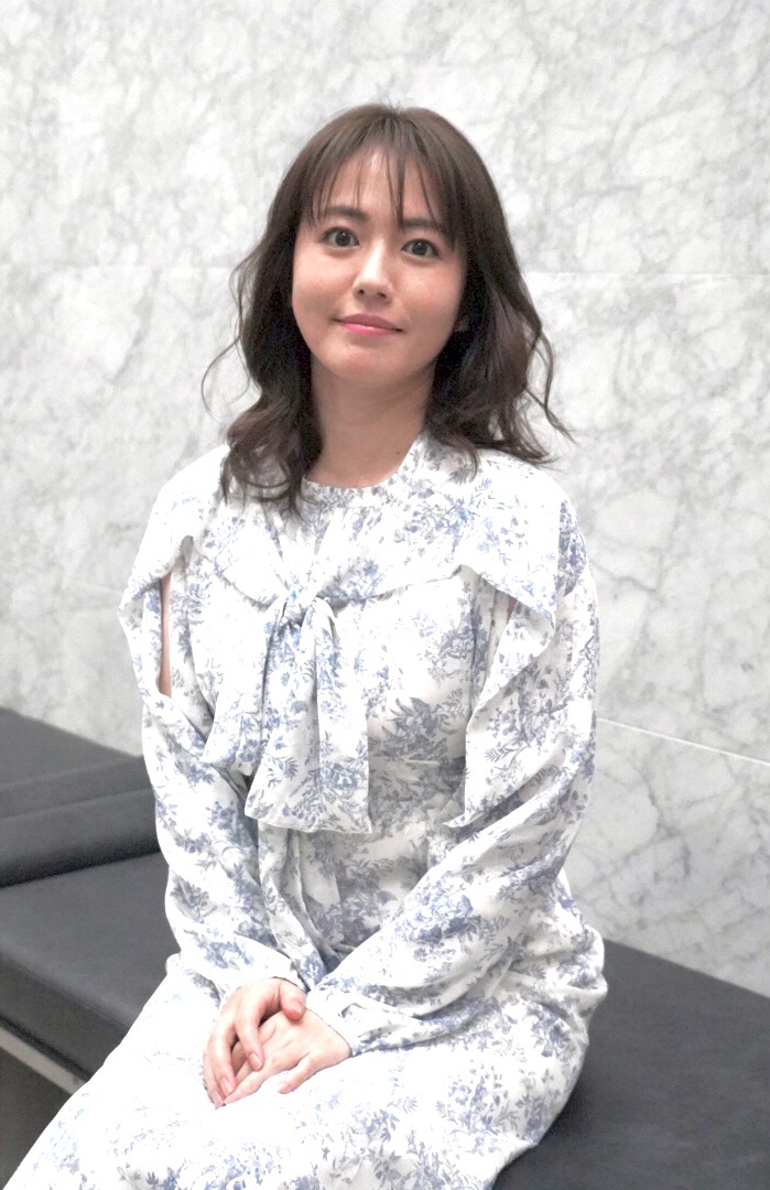 映画「愛のこむらがえり」で吉橋航也と主演を務める磯山さやか（撮影・佐藤成）