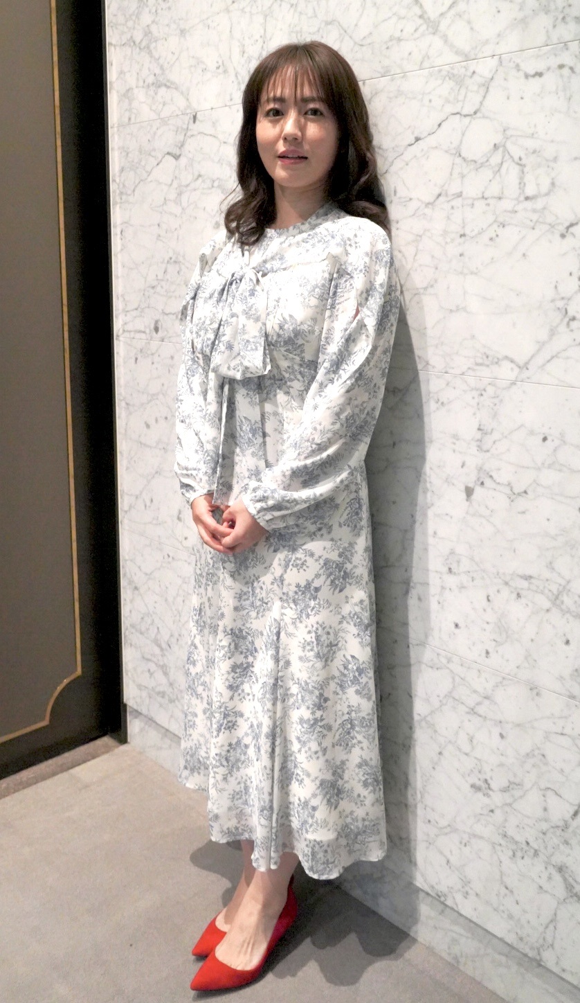映画「愛のこむらがえり」で吉橋航也と主演を務める磯山さやか（撮影・佐藤成）