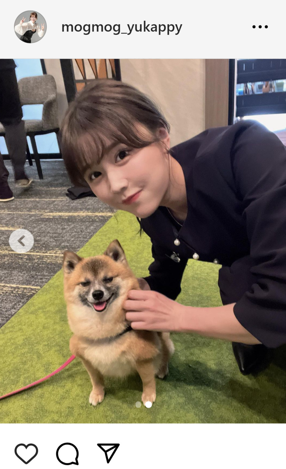 小日向ゆかのインスタグラムから