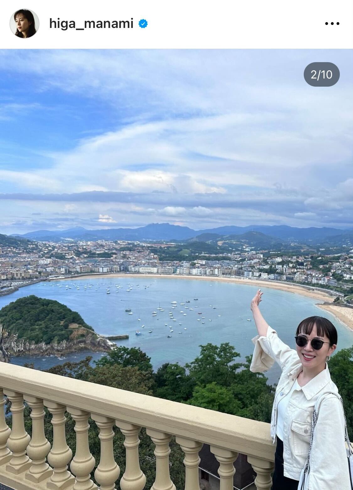 37歳誕生日を迎えた比嘉愛未（比嘉愛未のインスタグラムから）