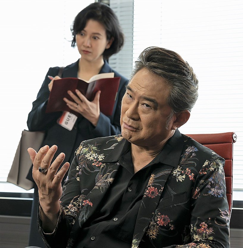 「テイオーの長い休日」に出演する船越英一郎、奥は戸田菜穂（C）東海テレビ