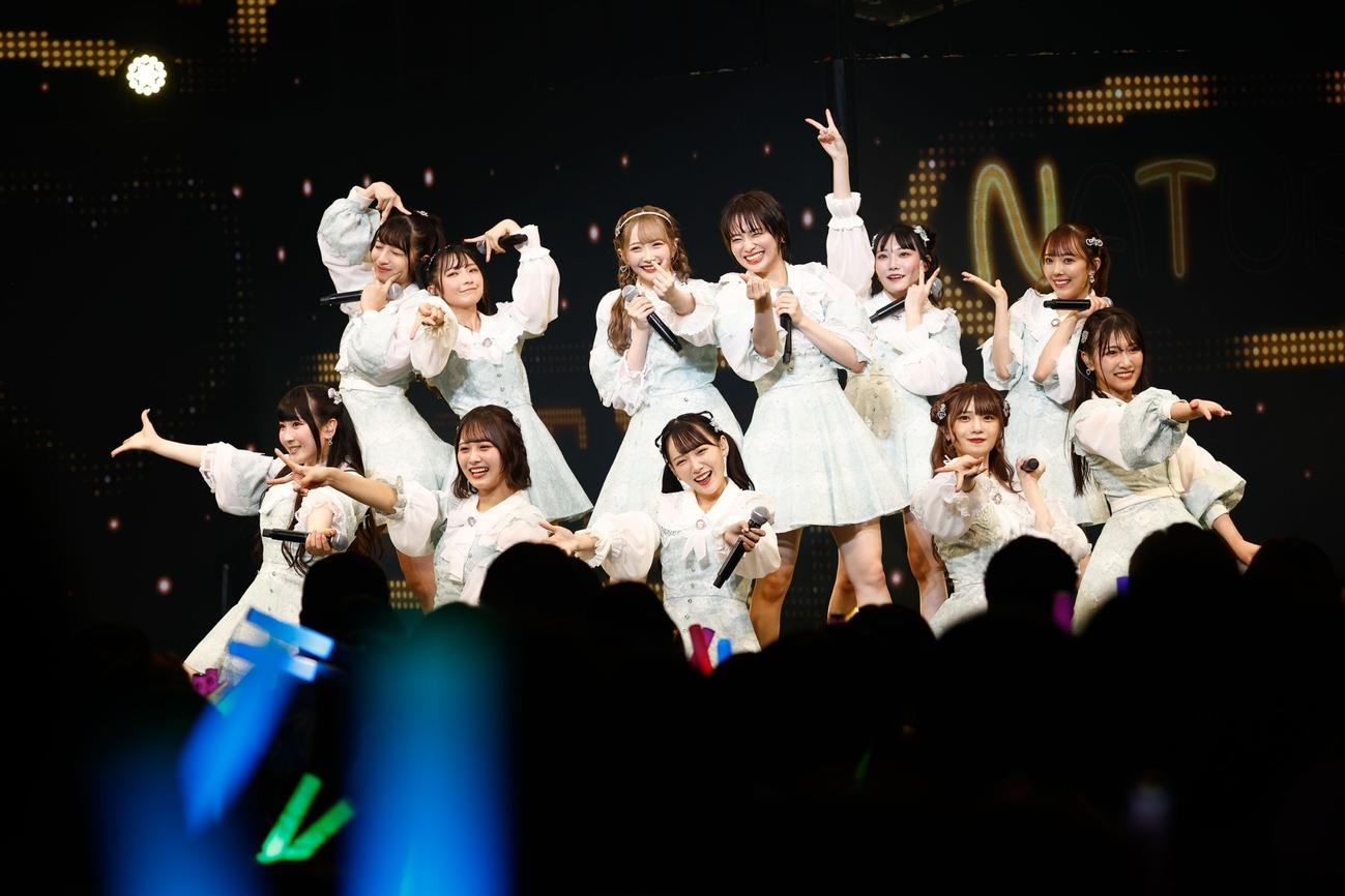 全国ツアー埼玉公演で新シングル発売を発表した≠ME（C）YOANI