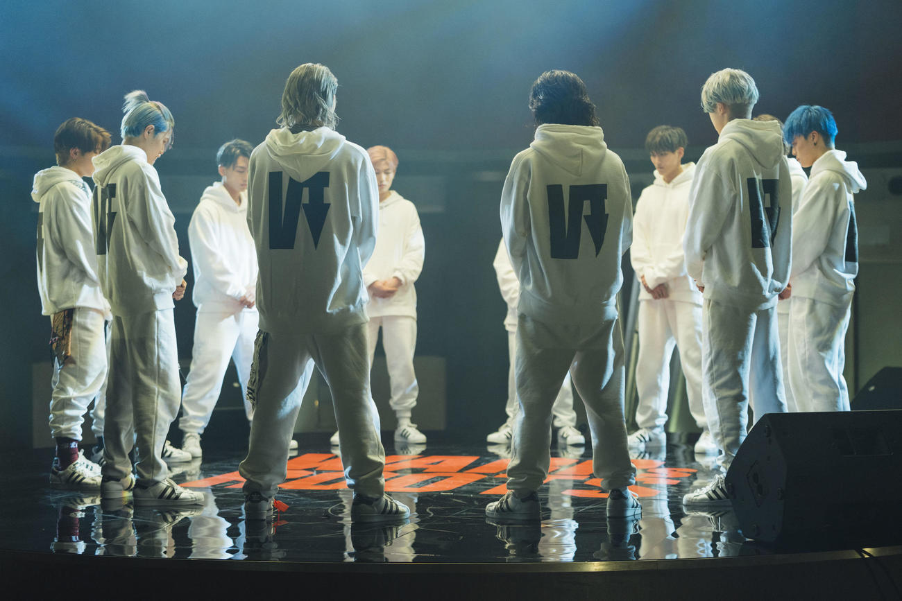 WARPsのオーディション時のパフォーマンス