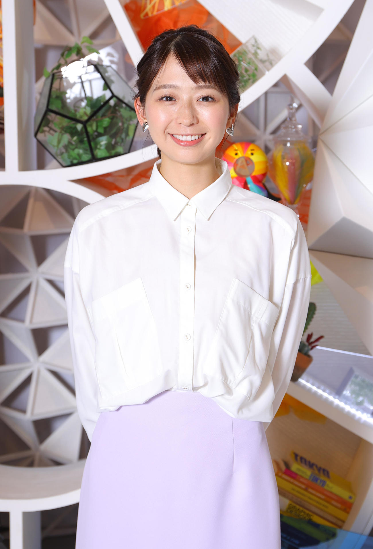 フジテレビ小室瑛莉子アナ（2023年5月撮影）