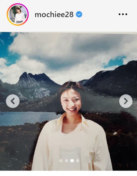 望月理恵のインスタグラムから