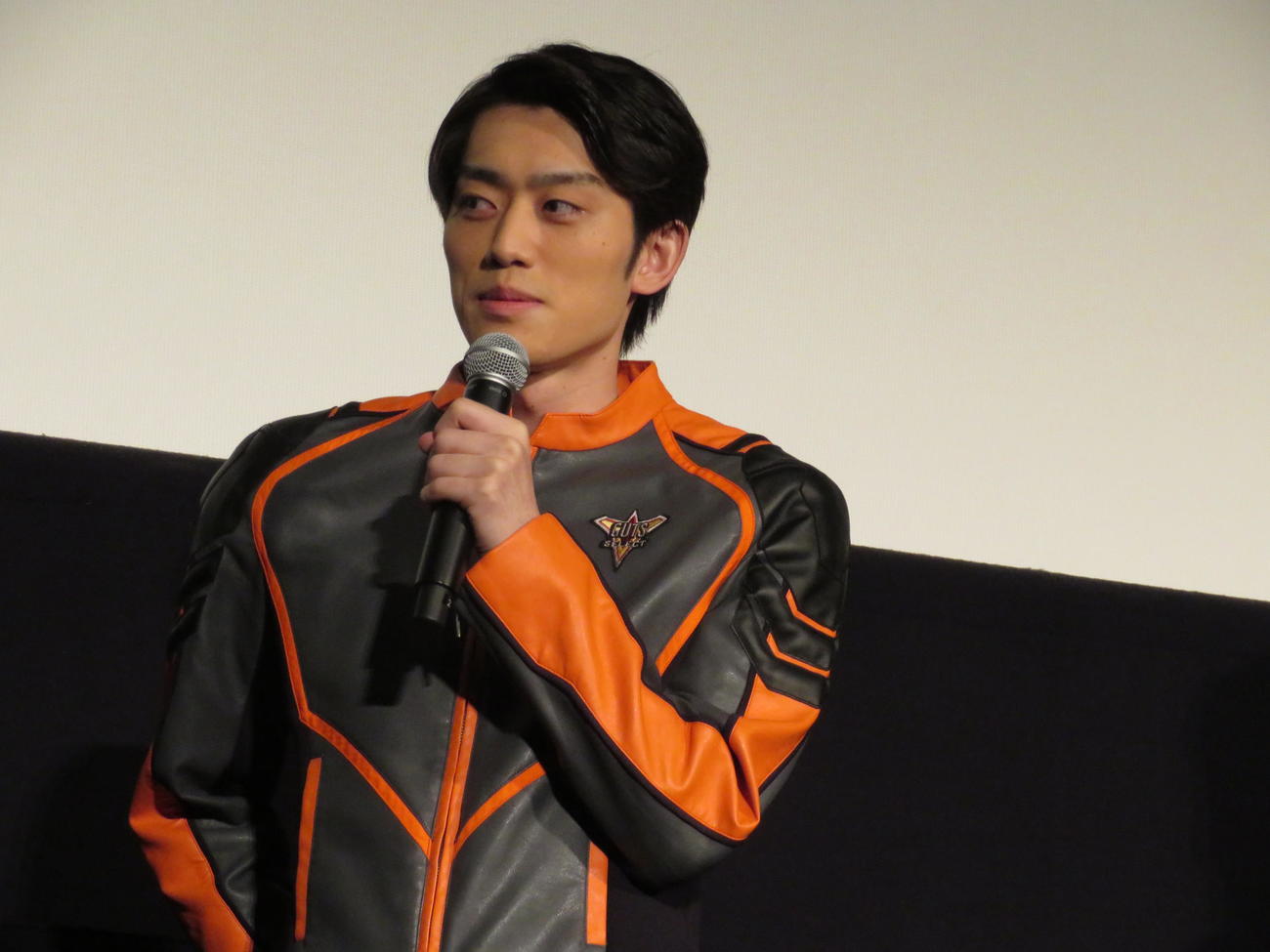 「ウルトラマンデッカー最終章　旅立ちの彼方へ」グランドフィナーレ舞台あいさつ。リュウモンソウマ役の大地伸永