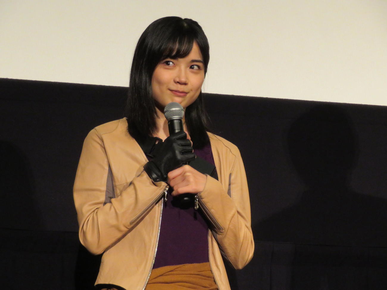「ウルトラマンデッカー最終章　旅立ちの彼方へ」グランドフィナーレ舞台あいさつ。ラヴィー星人ディナス役の中村加弥乃