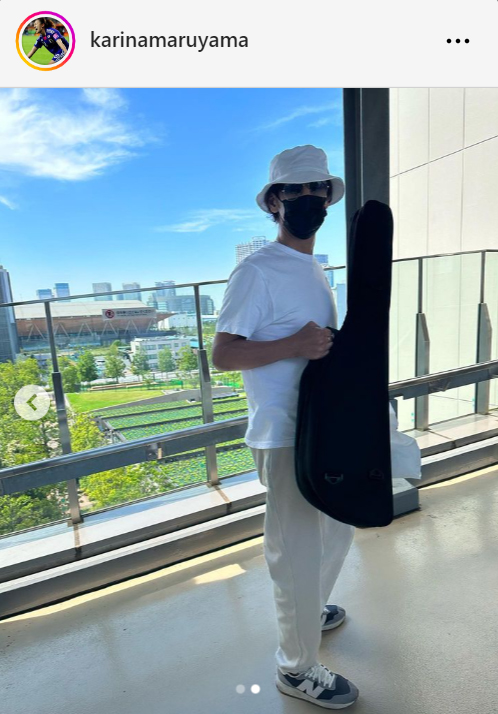 丸山桂里奈のインスタグラムから