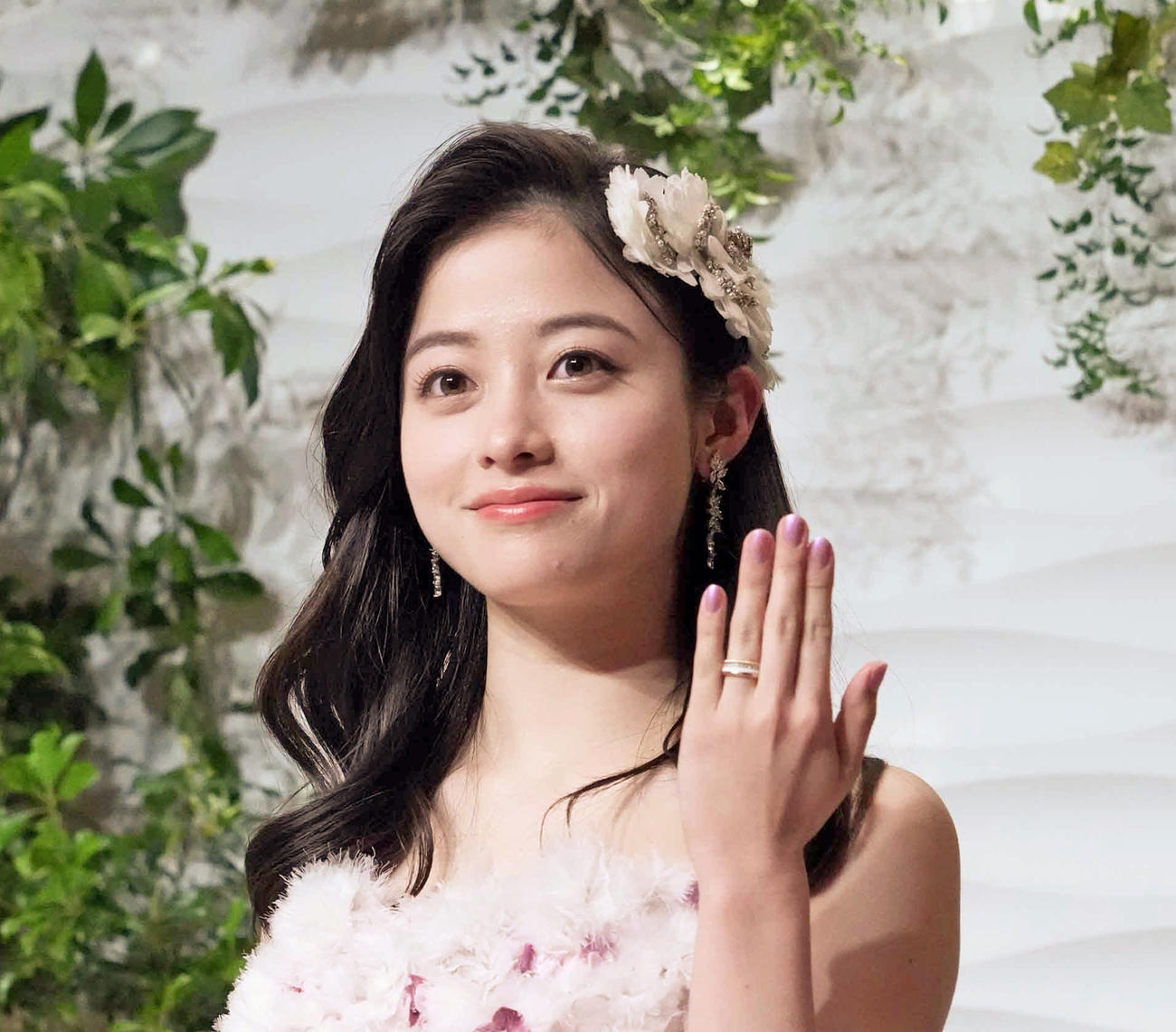 TBS系ドラマ「王様に捧ぐ薬指」に主演する橋本環奈（2023年4月撮影）