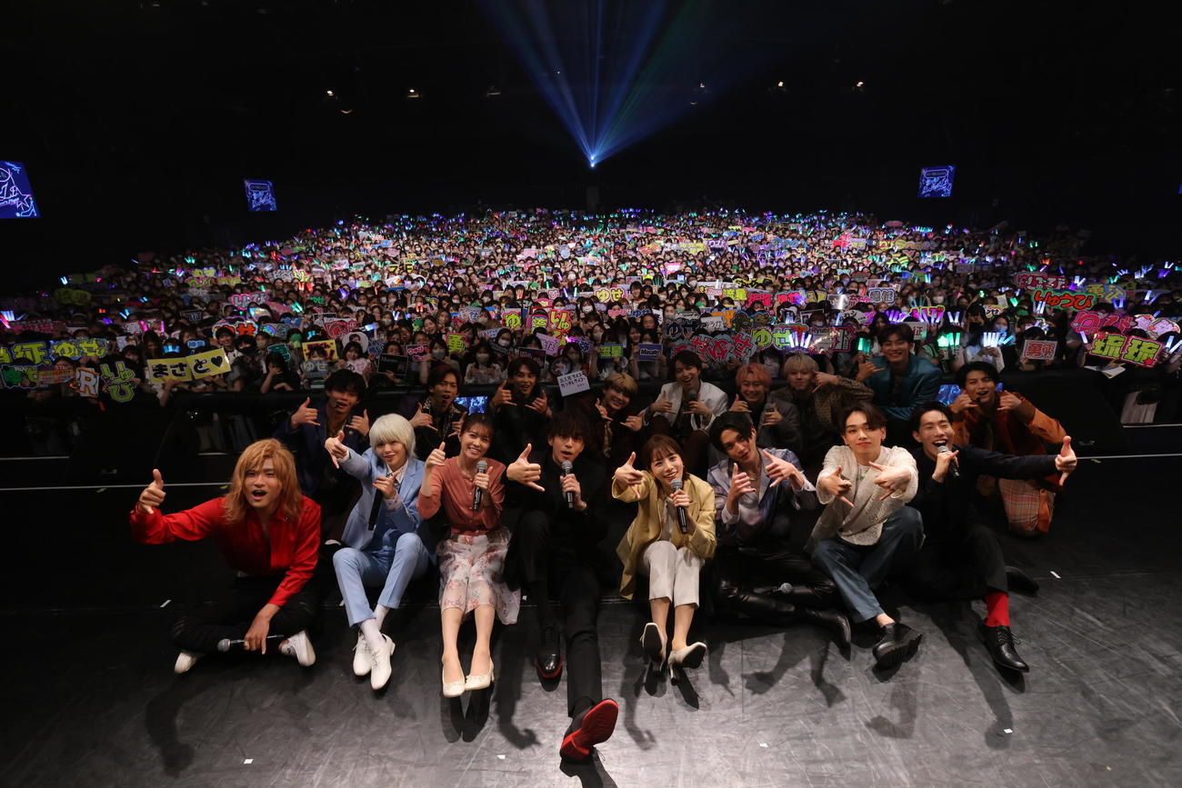 「姫さま集合！よいしょーNightだZE★」に出演する「ホスト相続しちゃいました」のキャストたち
