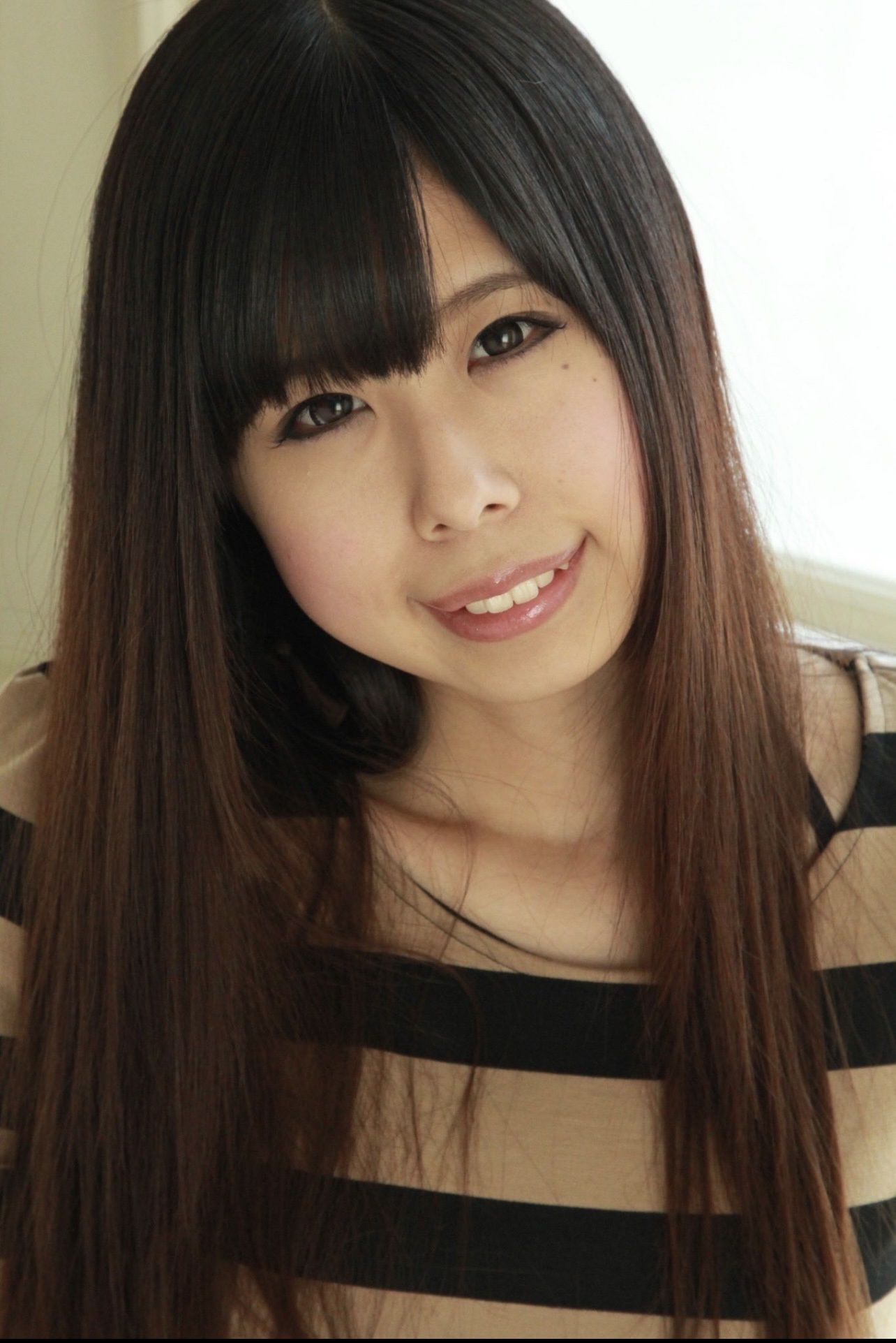 美容整形以前の有村藍里（有村藍里のTwitterから）