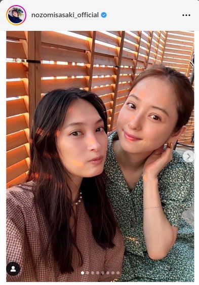 佐々木希のインスタグラムから