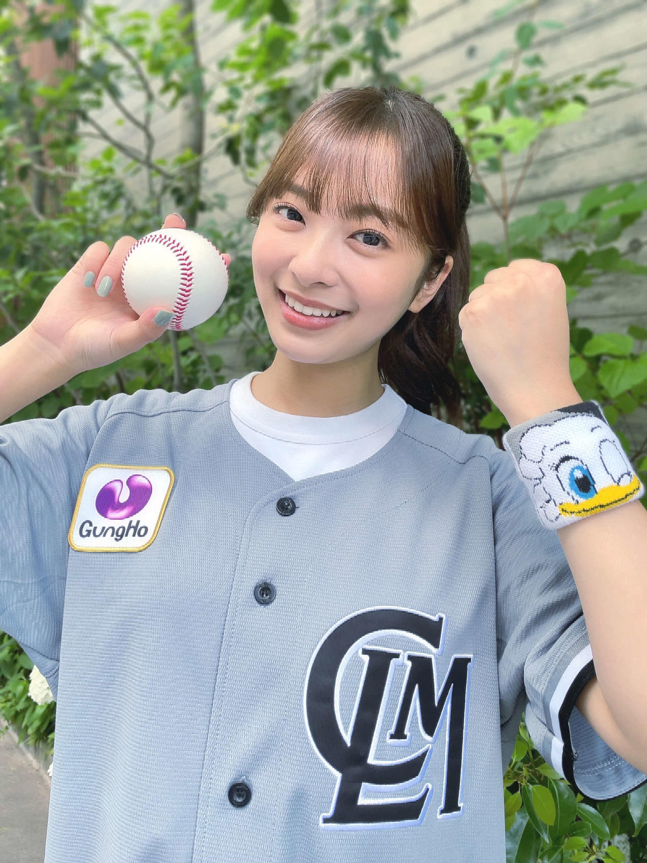 7月2日にZOZOマリンスタジアムで行われるプロ野球、ロッテ－楽天で始球式を務めることが決まった菊池柚花