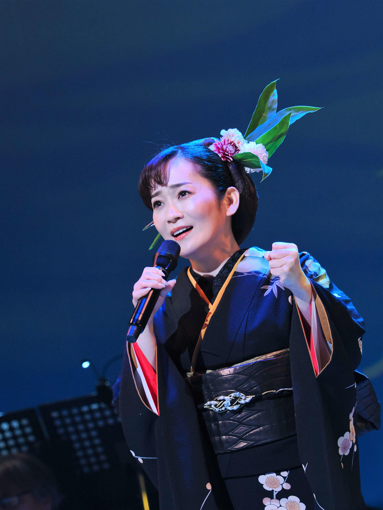 「永井裕子コンサート2023夢道　Road to 2030」を行った演歌歌手の永井裕子
