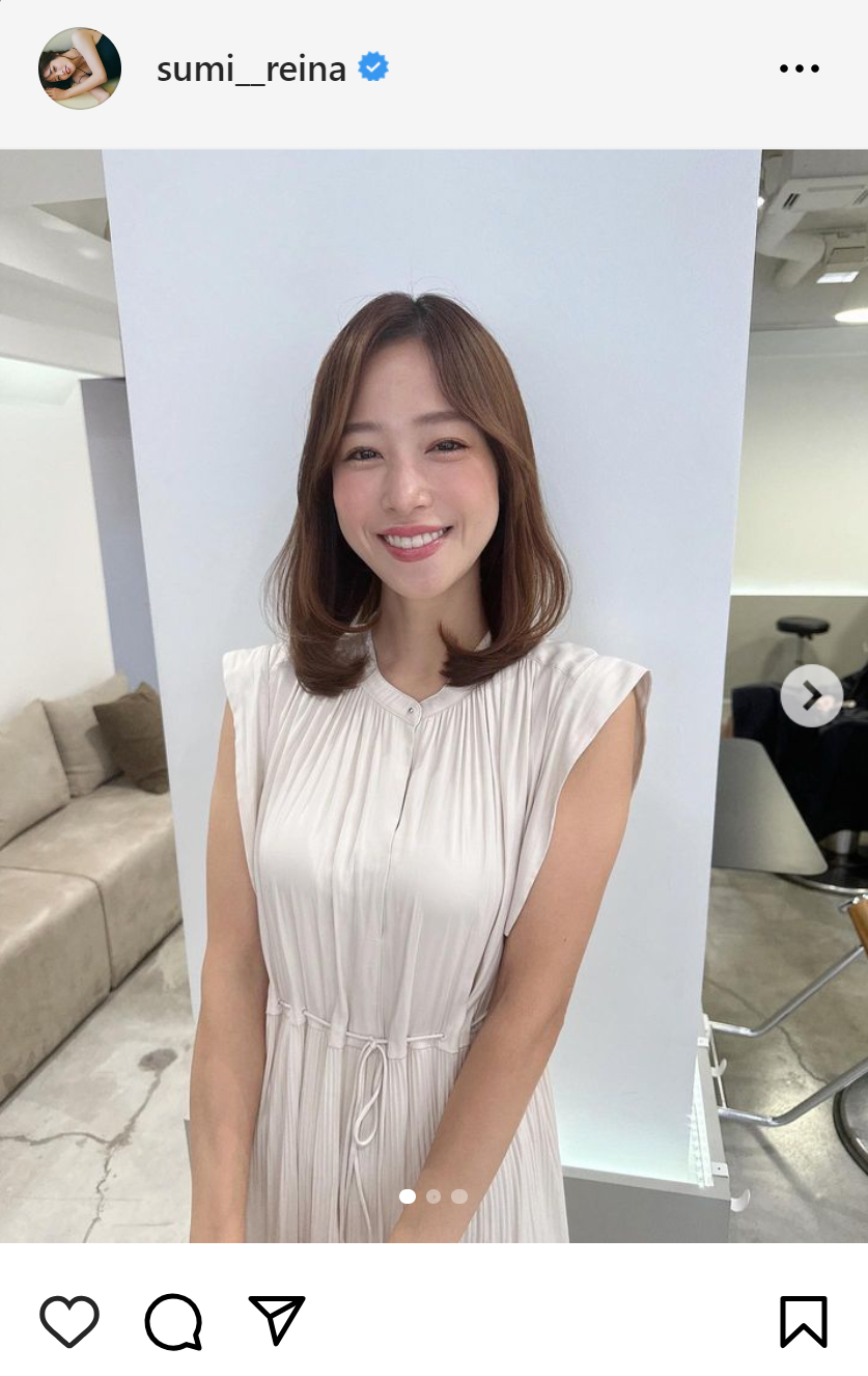 鷲見玲奈のインスタグラムから