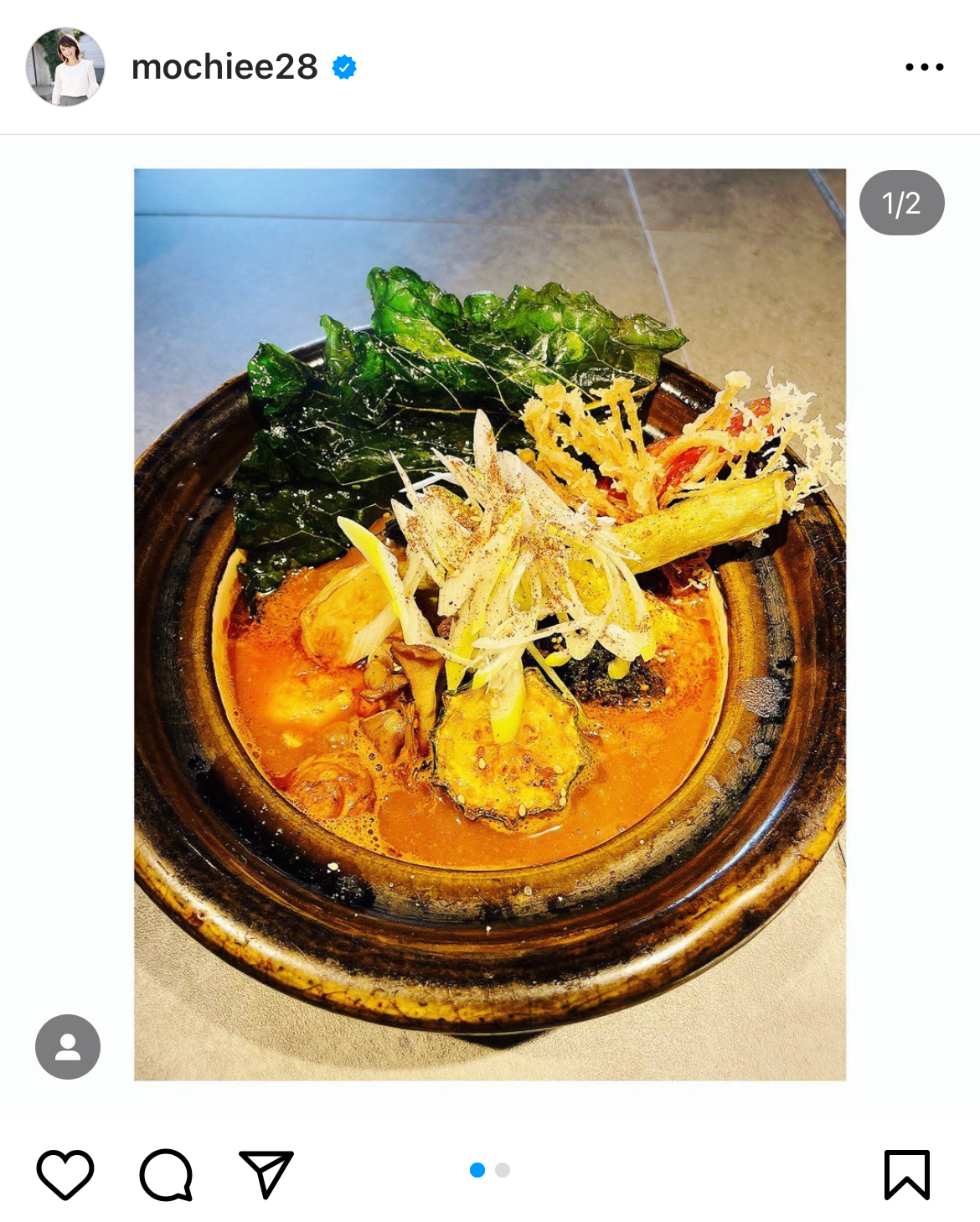 望月理恵アナのインスタグラムから