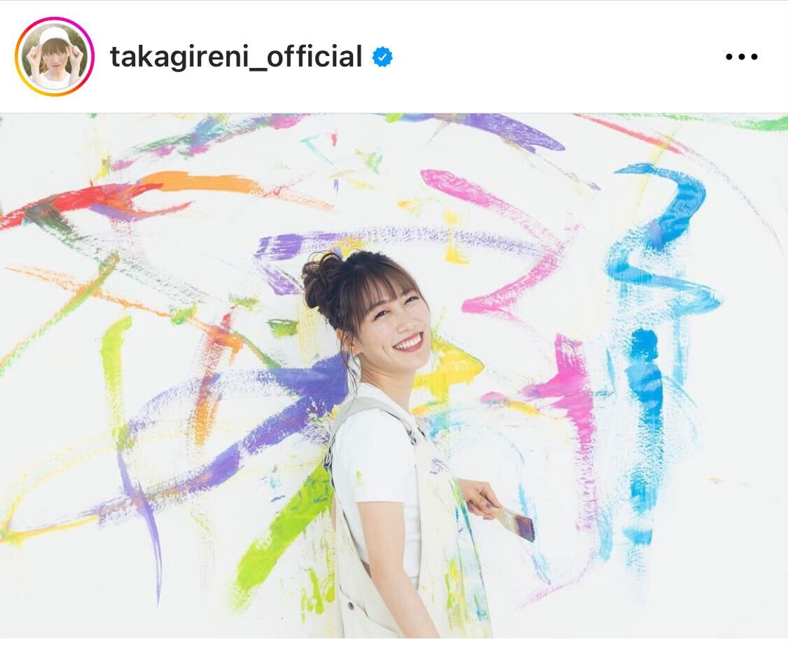 30歳の誕生日を迎えたももクロ高城れに（高城れにのインスタグラムから）