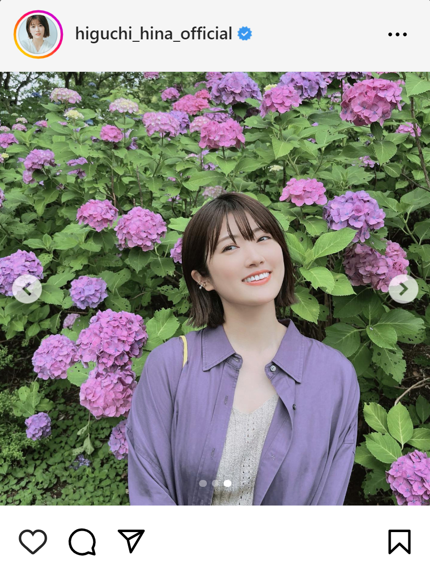 樋口日奈のインスタグラムから