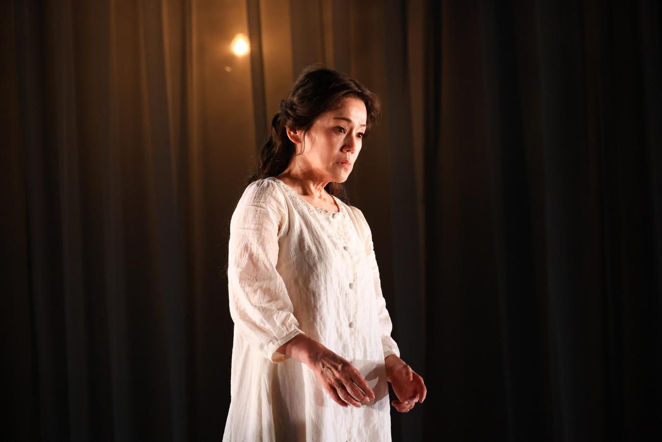 舞台「ヴィクトリア」で21年ぶりの一人芝居に挑戦する大竹しのぶ（撮影・宮川舞子）