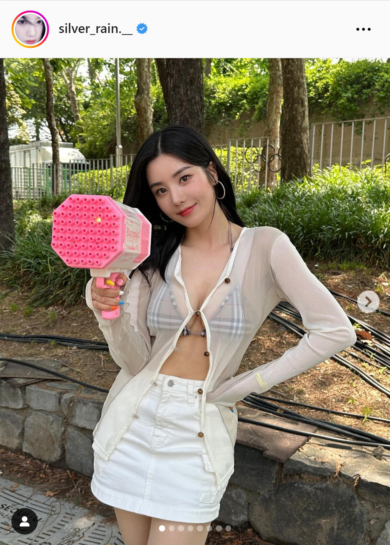 クォン・ウンビのインスタグラムから