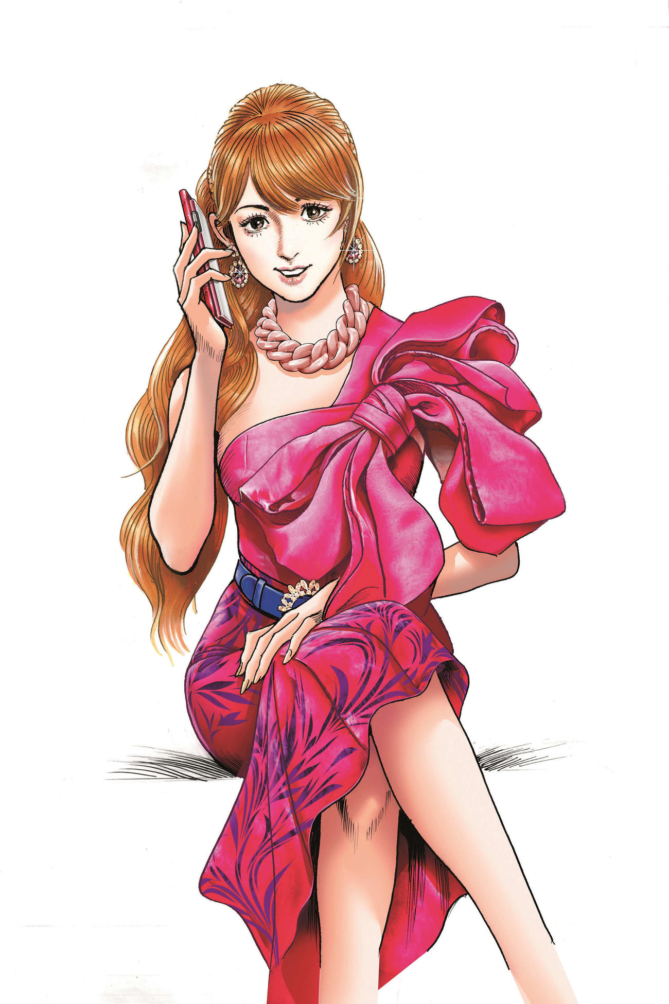 今田美桜がTBS系ドラマ「トリリオンゲーム」で演じる黒龍桐姫