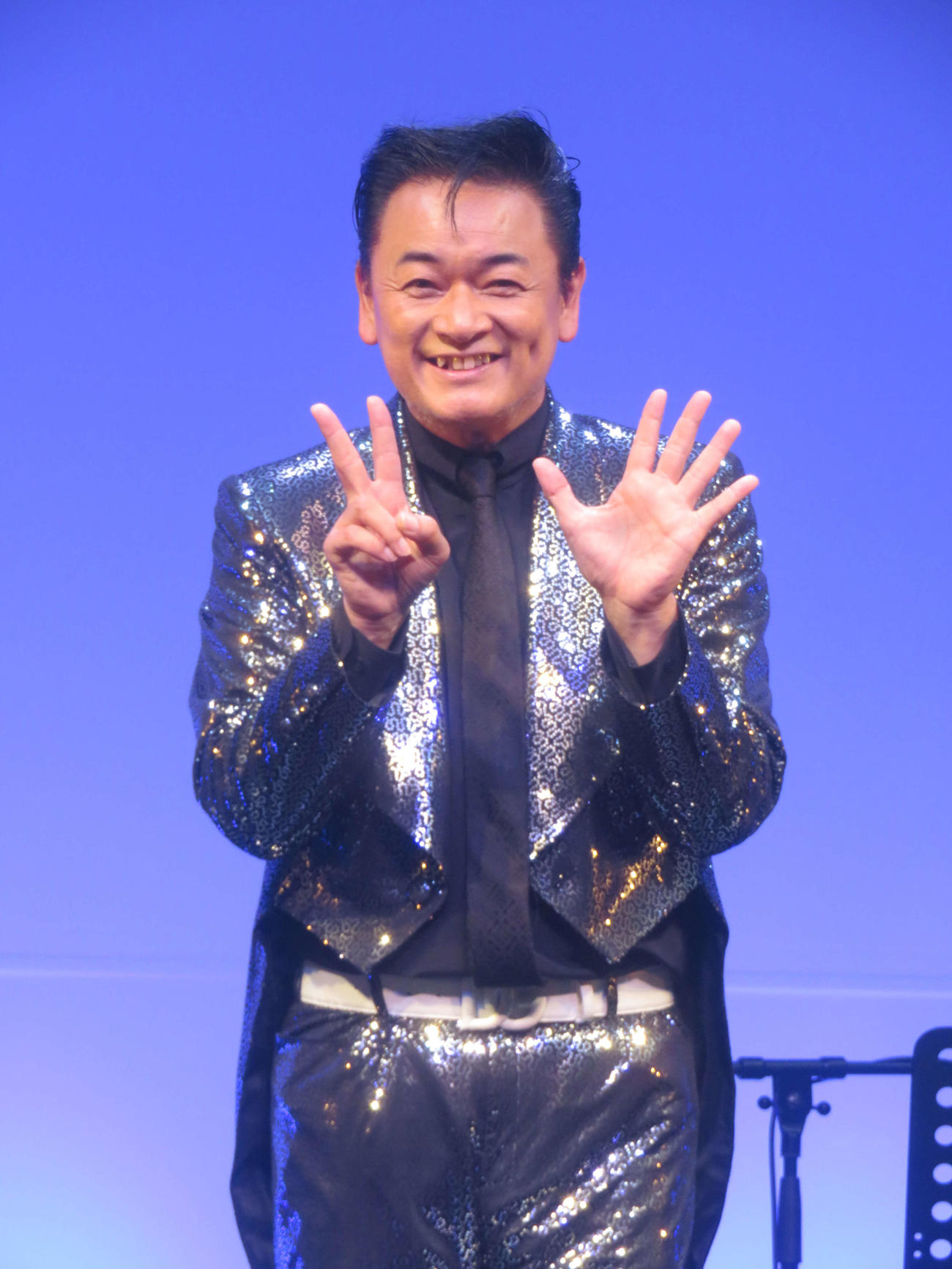 デビュー25周年コンサートを開催した北川大介（撮影・横山慧）