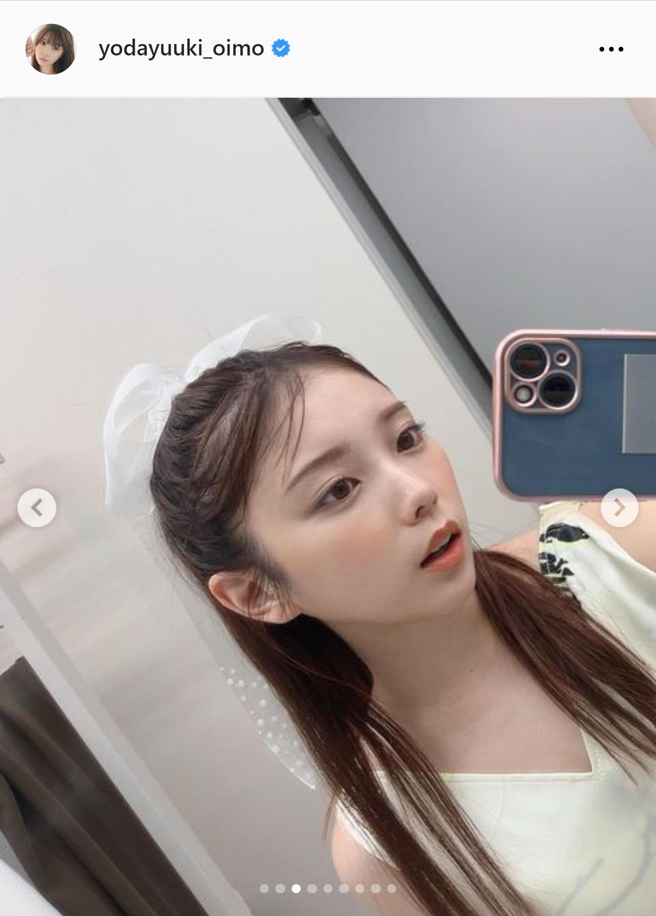 乃木坂46与田祐希のインスタグラムから