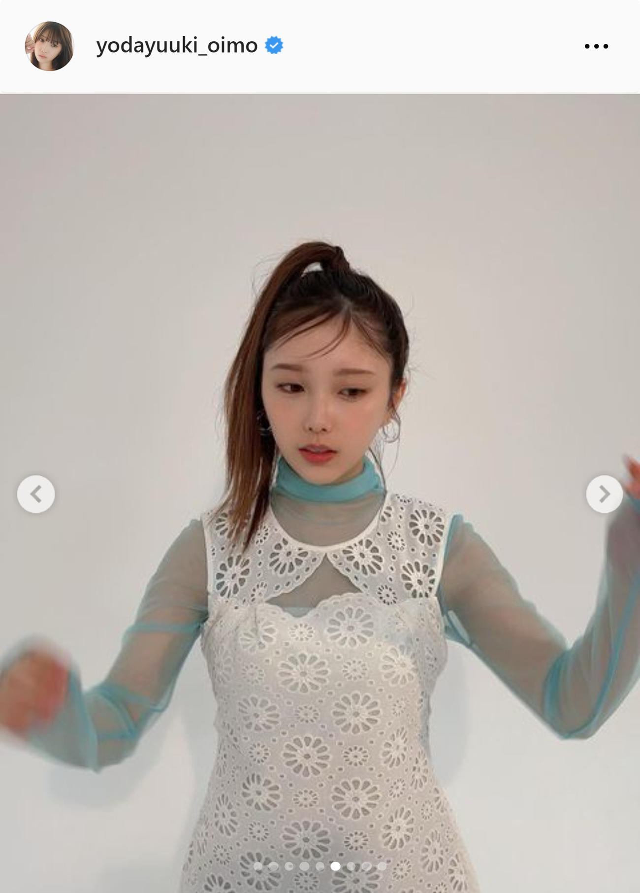 乃木坂46与田祐希のインスタグラムから