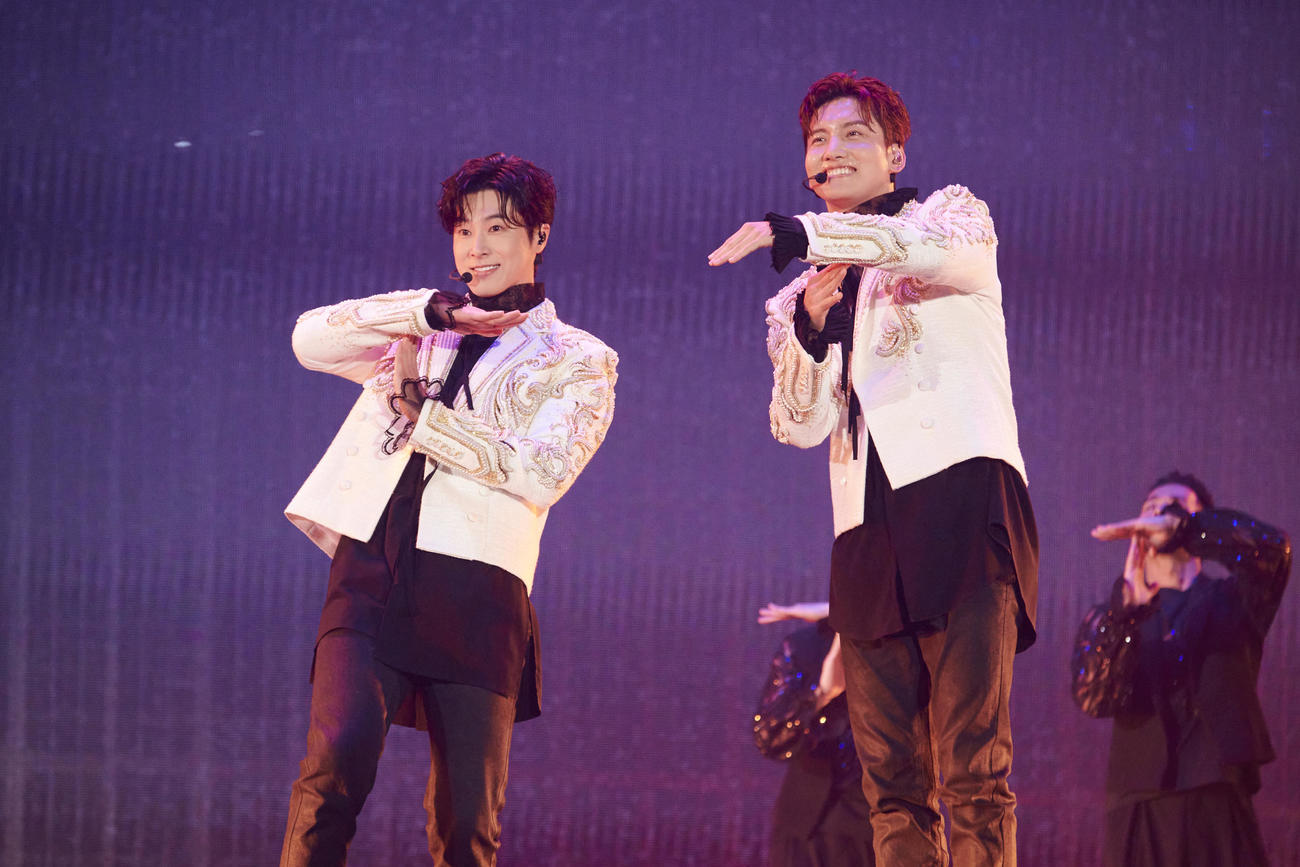 全国ツアー「東方神起　LIVE TOUR 2023～CLASSYC～」東京ドーム公演を開催した東方神起
