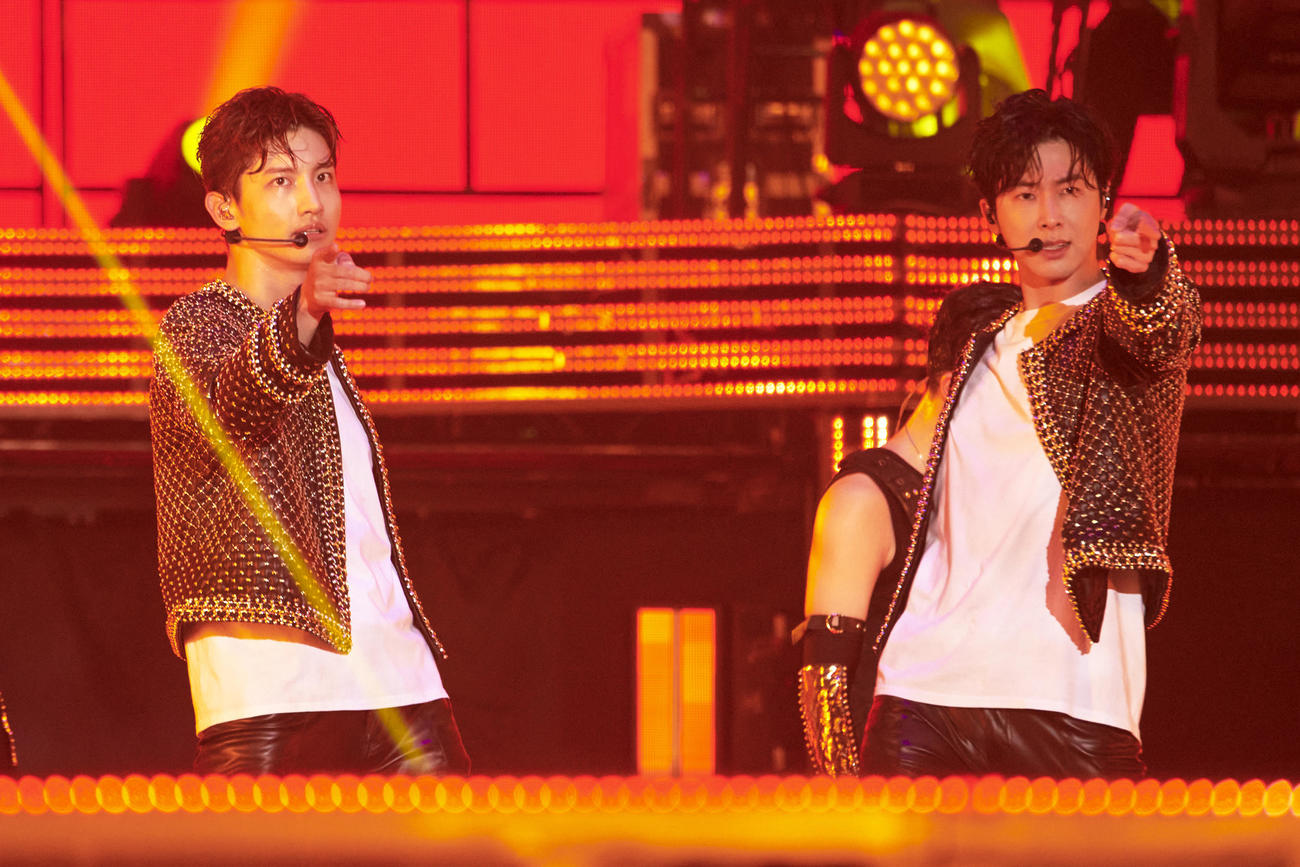 全国ツアー「東方神起　LIVE TOUR 2023～CLASSYC～」東京ドーム公演を開催した東方神起
