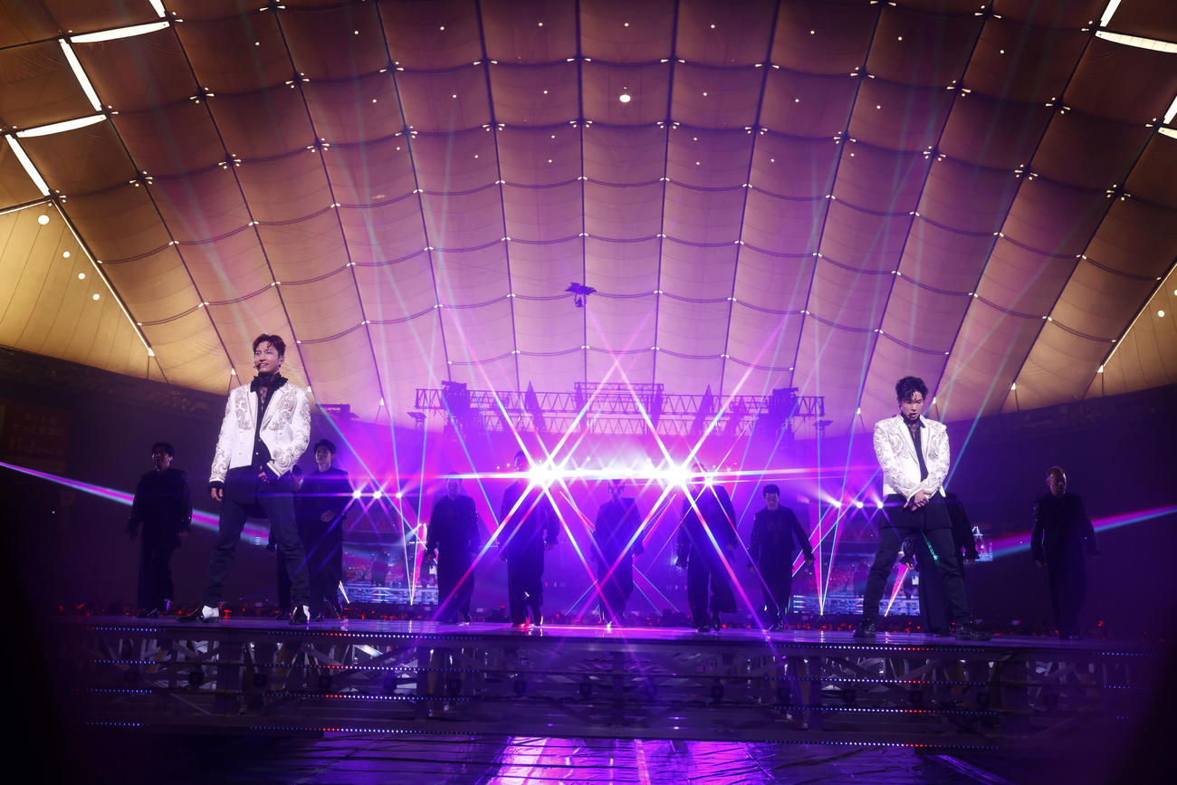 全国ツアー「東方神起　LIVE TOUR 2023～CLASSYC～」東京ドーム公演を開催した東方神起