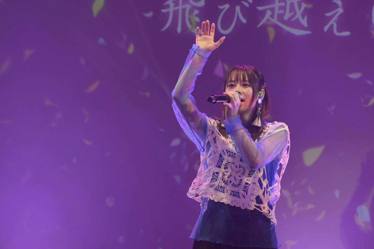 「アミューズ」の第45期定時株主総会に出演した、前田佳織里