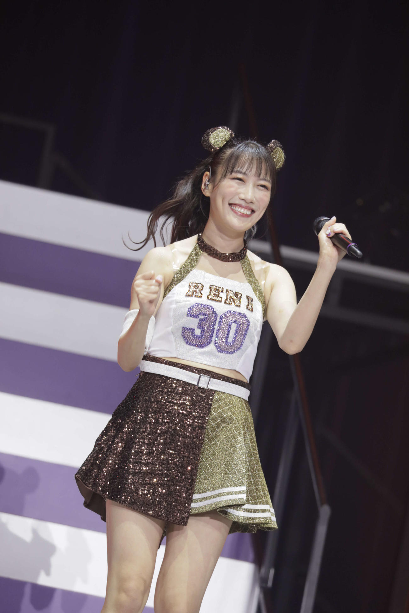 ソロコンサート「30祭」を開催した、ももいろクローバーZ高城れに（撮影・遠藤尚子）