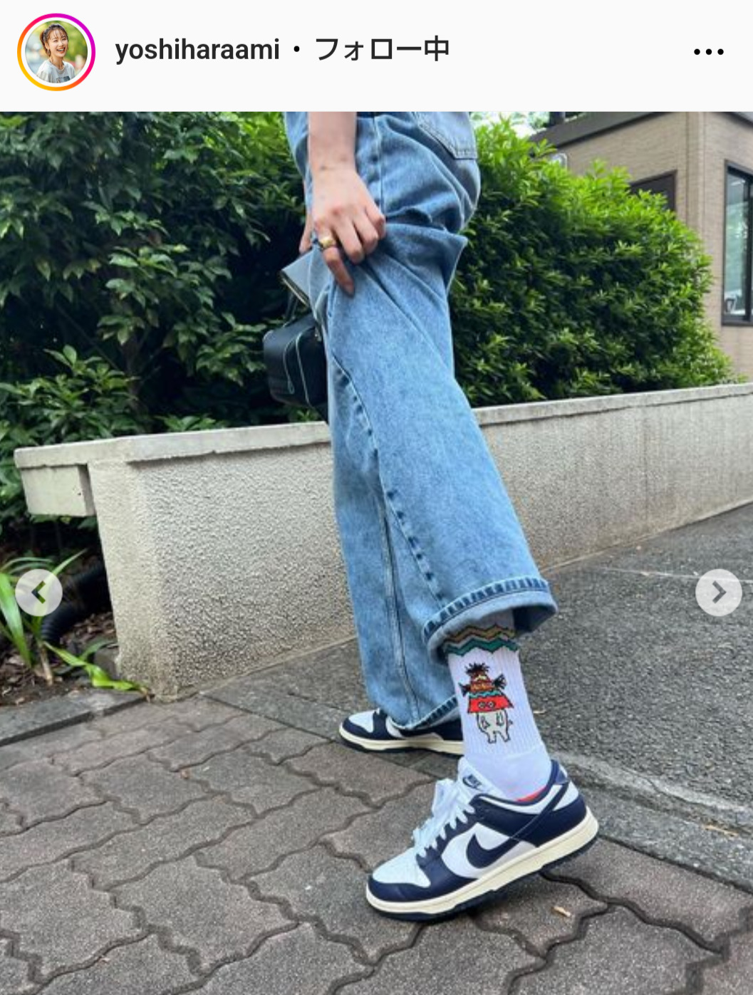 良原安美アナのインスタグラムから