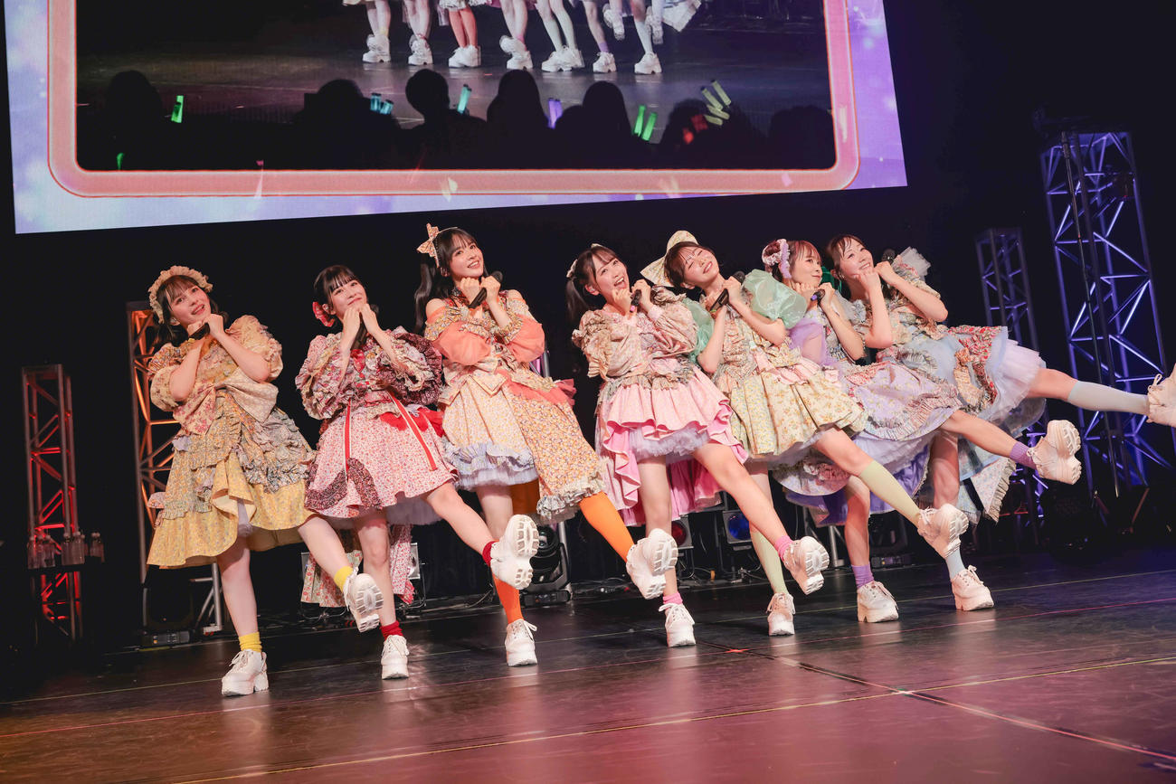 「さよなら中野サンプラザ音楽祭」で単独公演を行ったFRUITS ZIPPER